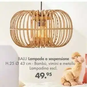 Balu Lampada A Sospensione