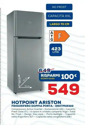 Euronics Ariston Frigoriferi offerta