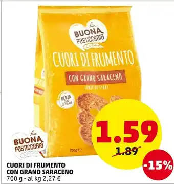 PENNY La buona pasticceria Cuori Di Frumento 700 G(ml) offerta
