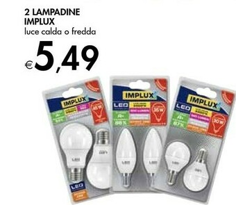 Bennet Implux 2 Lampadine offerta