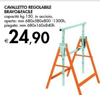 Bravo&facile Cavalletto Regolabile
