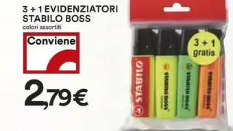 Coop Stabilo Evidenziatore offerta