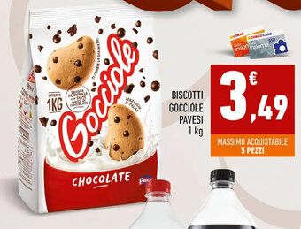 Conad BISCOTTI GOCCIOLE PAVESI 1 kg offerta