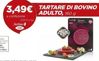 Coop Tartare Di Bovino Adulto offerta