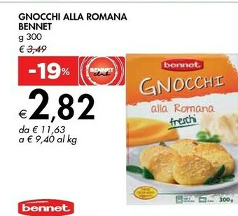 Bennet Gnocchi Alla Romana offerta