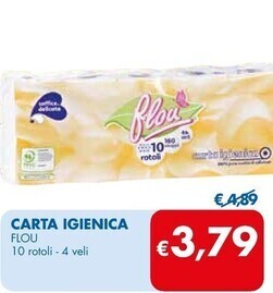 MD Discount Flou carta igienica offerta