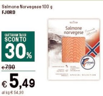 Iper La Grande Salmone Norvegese 100 g FJORD offerta