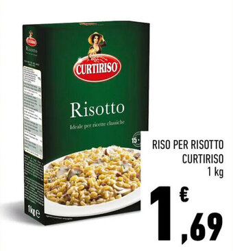 Conad RISO PER RISOTTO CURTIRISO 1 kg offerta
