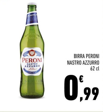 Conad BIRRA PERONI NASTRO AZZURRO 62 cl offerta