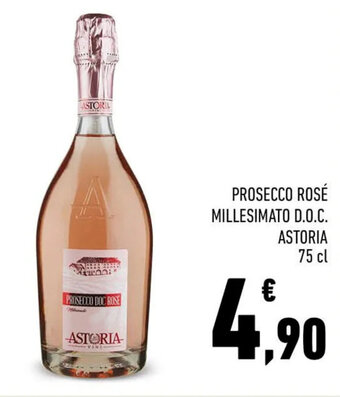 Conad PROSECCO ROSÉ MILLESIMATO D.O.C. ASTORIA 75 cl offerta