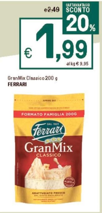 GranMix Classico 200 g FERRARI