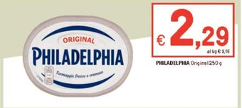 Iper La Grande PHILADELPHIA Original 250 g offerta