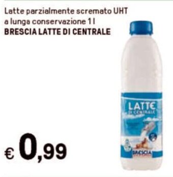 Iper La Grande Latte parzialmente scremato UHT a lunga conservazione 11 BRESCIA LATTE DI CENTRALE offerta