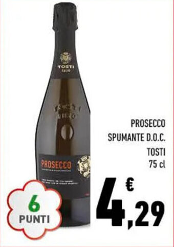 PROSECCO SPUMANTE D.O.C. TOSTI 75 cl