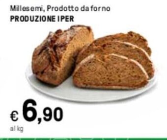 Iper La Grande Millesemi, Prodotto da forno PRODUZIONE IPER offerta