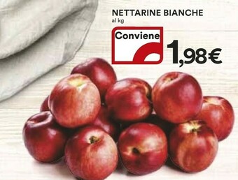 Coop Nettarine Bianche offerta
