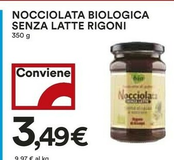Coop Rigoni Di Asiago Nocciolata Biologica Senza Latte offerta