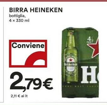 Coop Heineken Birra offerta