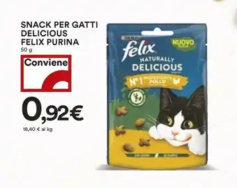 Coop Felix Snack Per Gatti Delicious offerta