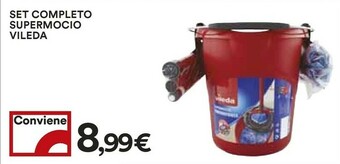 Coop Vileda Set Completo Supermocio offerta