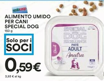 Coop Special Dog Alimento Umido Per Cani 150 G offerta