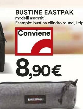 Coop Eastpak Bustina Cilindro Round offerta