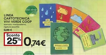 Coop Coop Vivi Verde Maxiquaderno offerta