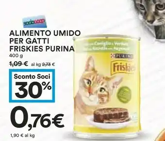 Coop Friskies Purina Alimento Umido Per Gatti offerta