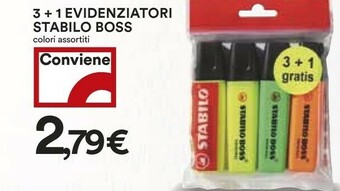 Coop Stabilo Evidenziatore offerta