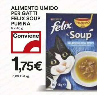 Coop Felix Alimento Umido Per Gatti Soup offerta