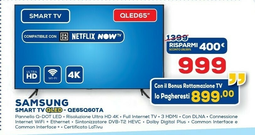 Samsung QE65Q60TA 165,1 Cm (65\