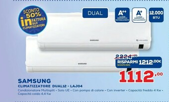 Euronics Mitsubishi Condizionatori offerta