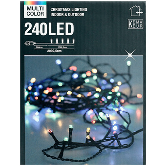 Action Luci natalizie multicolori offerta