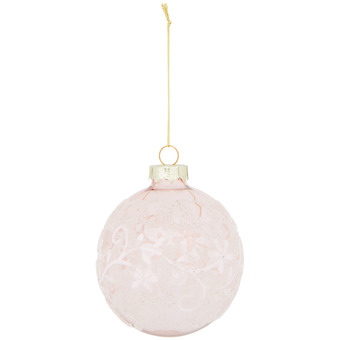 Action Palla di natale in vetro con pietrine offerta