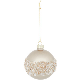 Action Pallina albero di natale con decorazione glitterata offerta