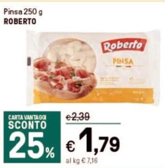 Iper La Grande Pinsa 250 g ROBERTO offerta
