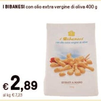 Iper La Grande I BIBANESI con olio extra vergine di oliva 400 g offerta
