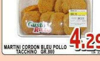 Gros Martini Cordon bleu offerta