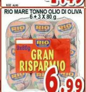 Gros Rio Mare Tonno Rio mare offerta