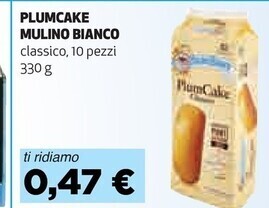 Coop Mulino bianco plumcake offerta
