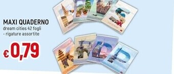 Galassia Maxi quaderno offerta