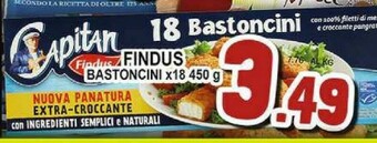 Gros Findus Bastoncini offerta
