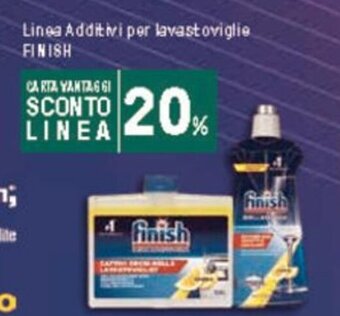 Iper La Grande Linea Additivi per lavastoviglie FINISH offerta