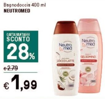Iper La Grande Bagnodoccia 400 ml NEUTROMED offerta