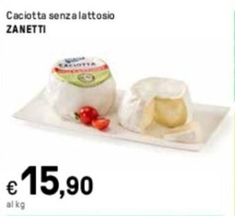 Iper La Grande Caciotta senza lattosio ZANETTI offerta