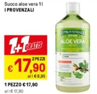 Iper La Grande Succo aloe vera 11 I PROVENZALI offerta