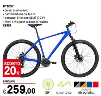 Iper La Grande MTB 29" XERIS offerta