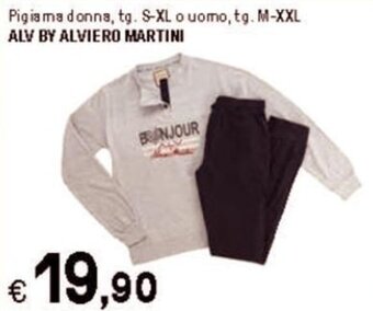 Iper La Grande Pigiama donna, tg. S-XL ALV BY ALVIERO MARTINI offerta