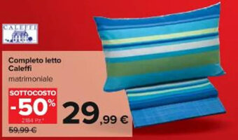 Carrefour Iper Completo letto Caleffi offerta
