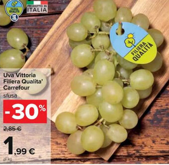 Carrefour Iper Uva Vittoria Filiera Qualita' Carrefour offerta